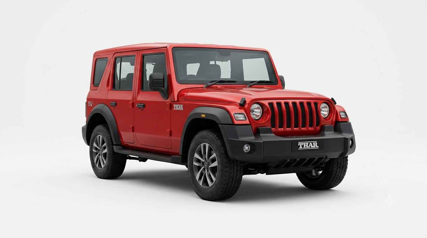 Mahindra Thar Roxx taxi for Goa travel
